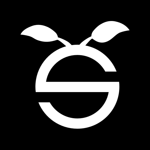 Saftladen Logo in schwarz-weiß